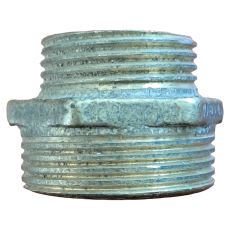 Ніпель редукційний 1 1/4"-1" (32-25) ЗЗ латунь УКР Дніпро